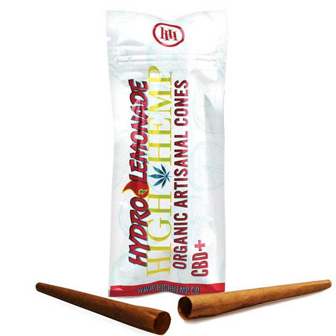 High Hemp Cones Hydro Lemonade Flavored Pre Rolled Cones