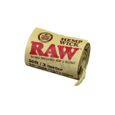 RAW Hemp Wick 10ft Single