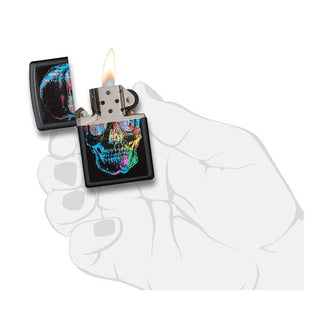 Zippo Colorful Skull