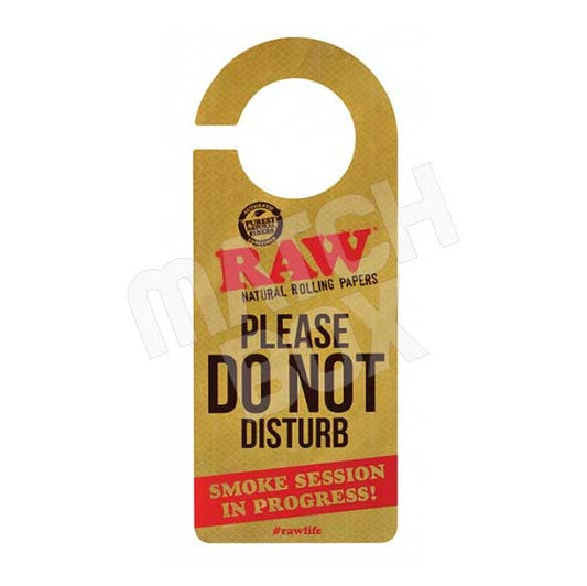 RAW Do Not Disturb Door Sign - Front DO NOT DISTURB