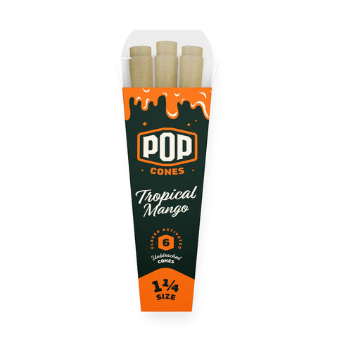 POP Unbleached Cones - Tropical Mango (1 1/4 Size)