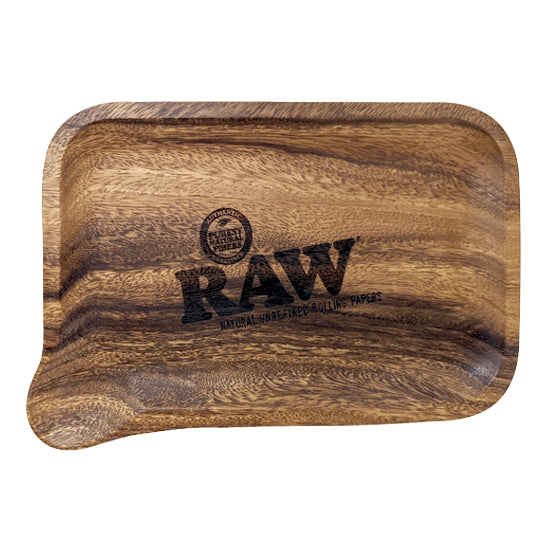 RAW Wooden Pour Rolling Tray