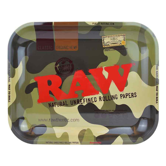 RAW Camo Rolling Tray (Large)