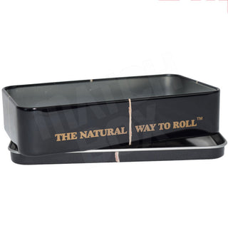raw black tin box