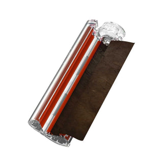 SideTwist XL Blunt Roller (Red Pins Clear Body)