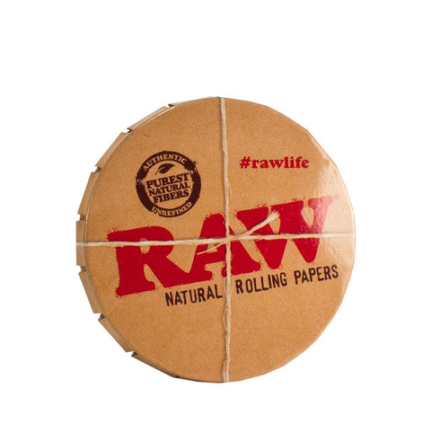 RAW Tin Round Small with Clip Top