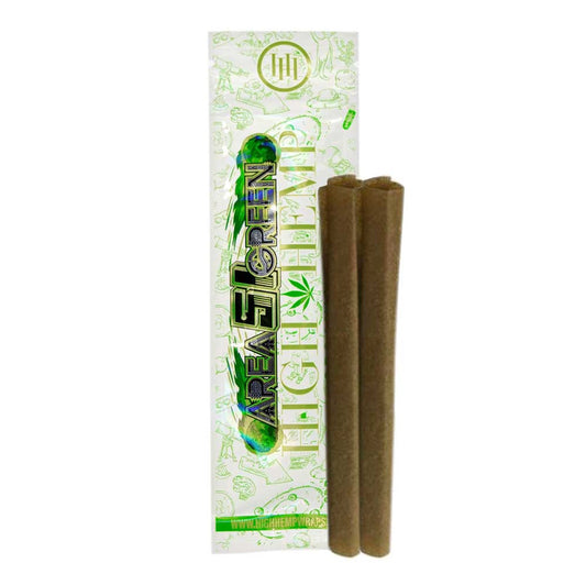 High Hemp Wraps Area 51 Green Flavor