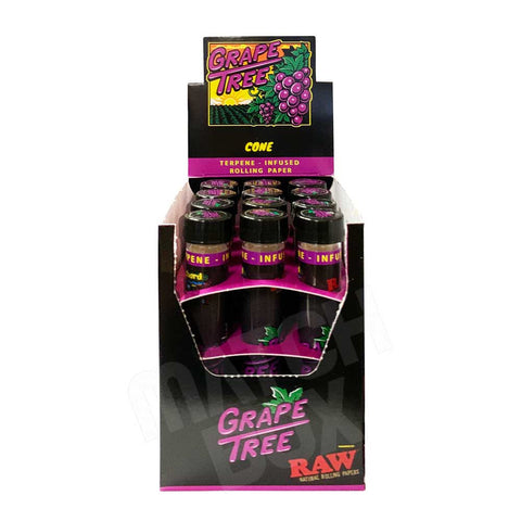 RAW x Orchard Grape Tree Terpene Infused King Size Cones