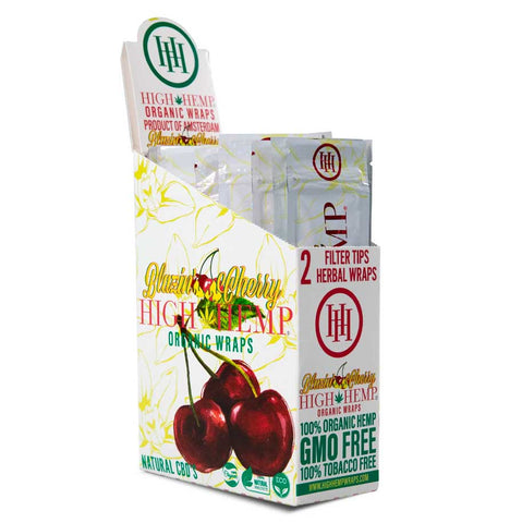 High Hemp Wraps Blazin Cherry Flavor