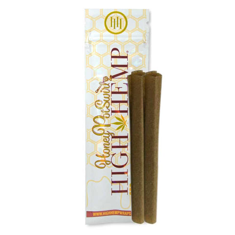 high hemp wraps honey pot swirl flavor