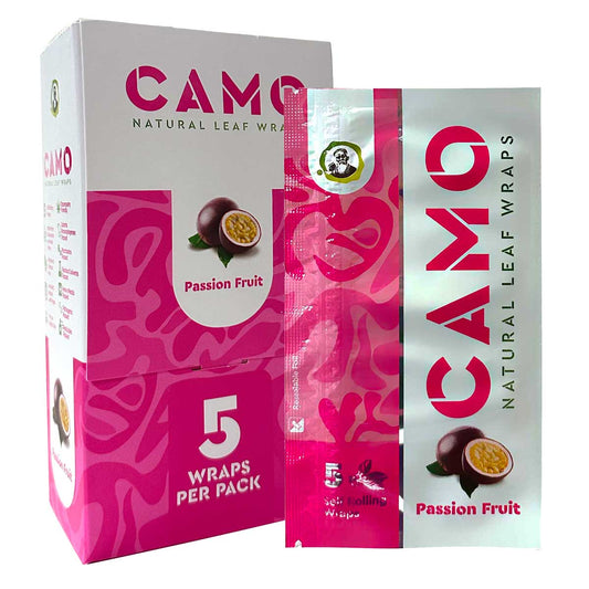Camo Natural Leaf Wraps ~ Passion Fruit Flavor