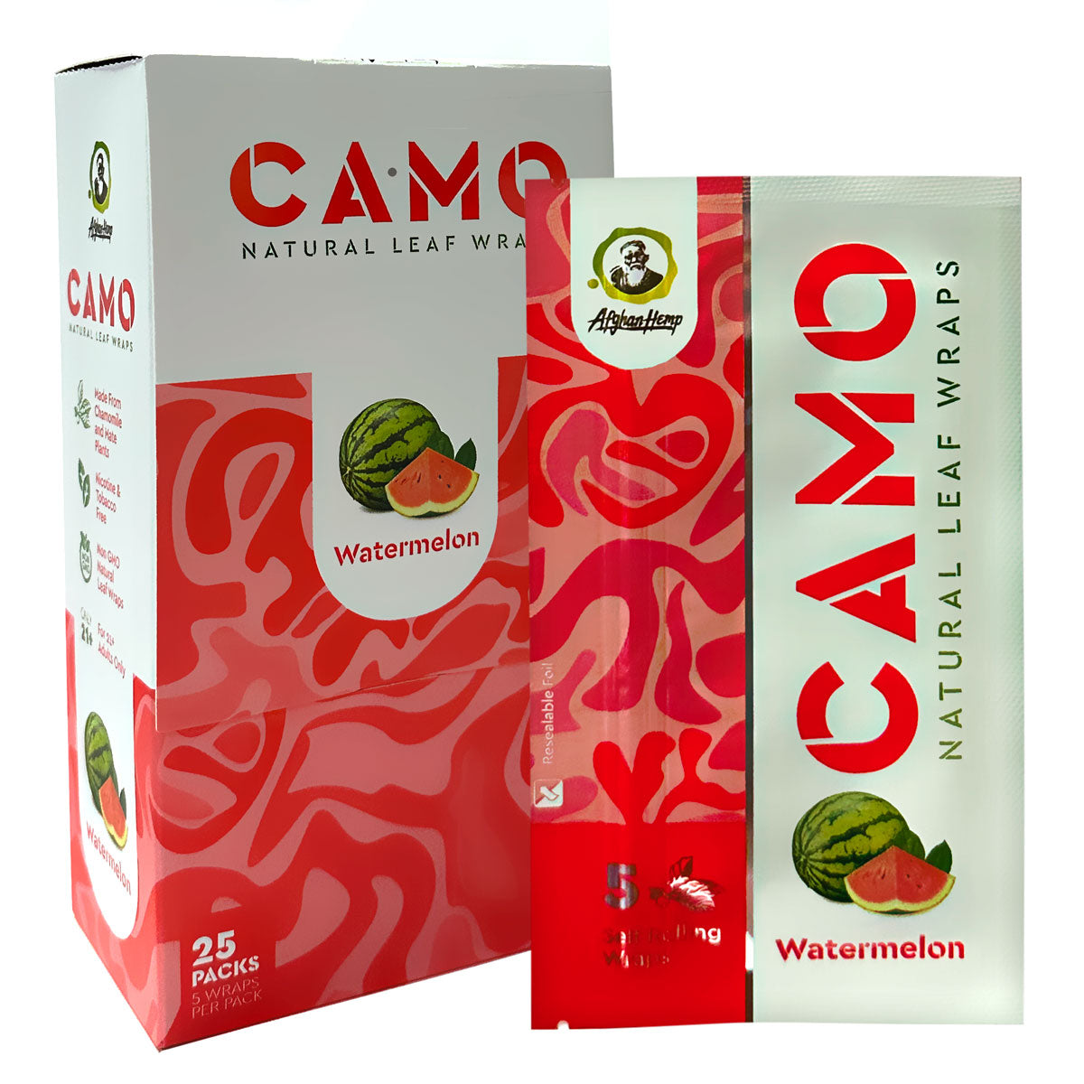 Camo Wraps Watermelon Flavor