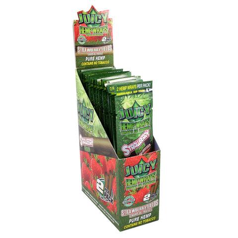 Juicy Hemp Wraps Strawberry Fields