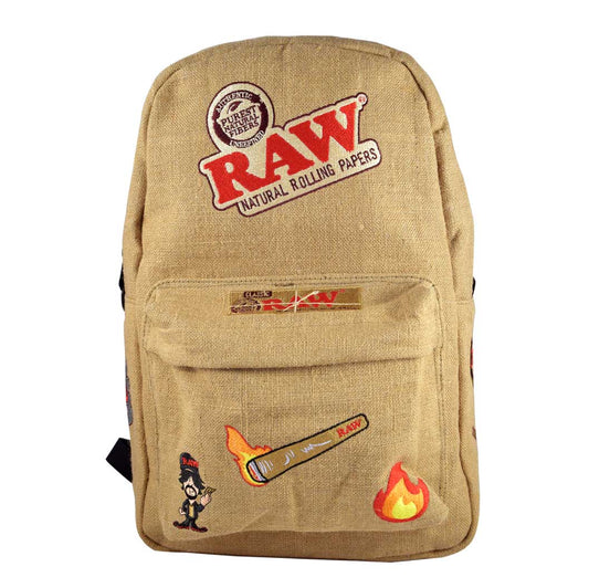 RAW Burlap Backpack - RAWD Out Edition