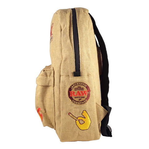 RAW Burlap Backpack - RAWD Out Edition