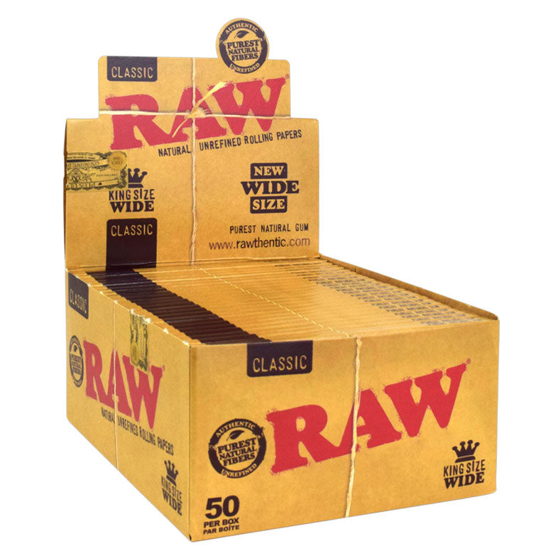 RAW Classic King Size Wide Rolling Papers