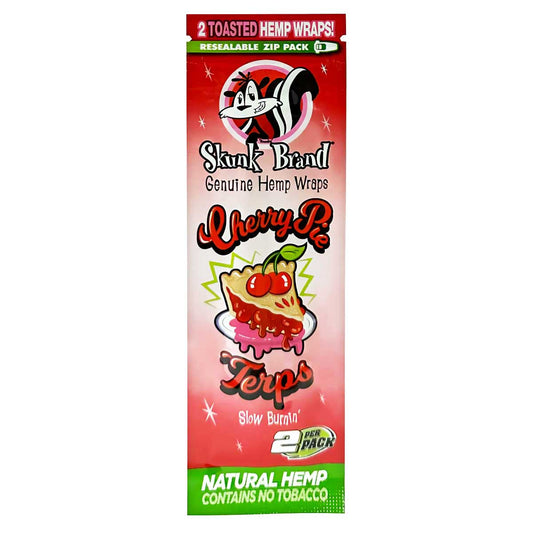 Skunk Terp Enhanced Hemp Wraps ~ Cherry Pie Flavor