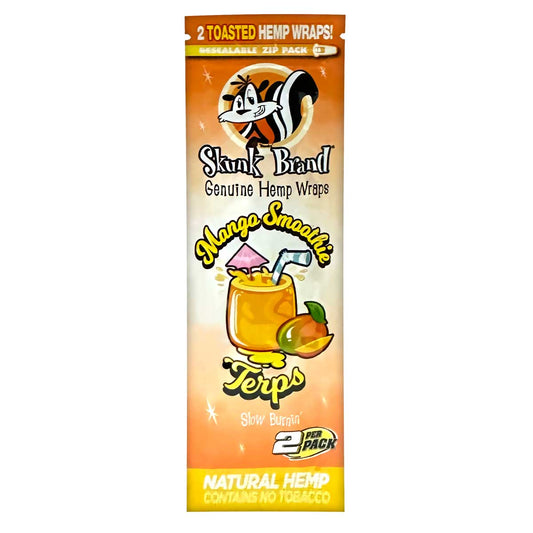 Skunk Terp Enhanced Hemp Wraps ~ Mango Smoothie Flavor
