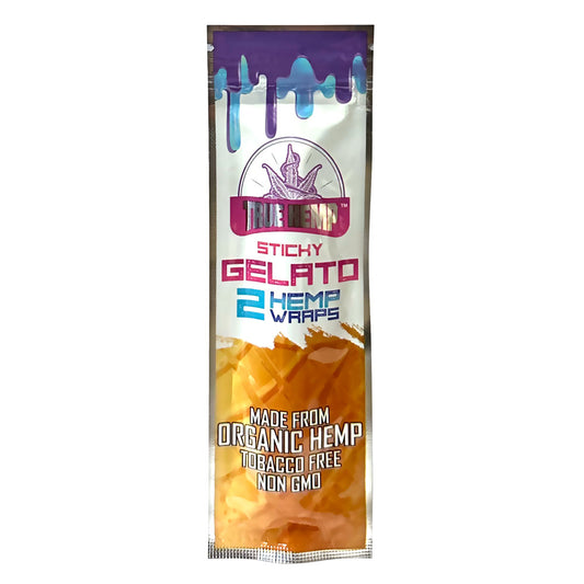 True Hemp ~ Sticky Gelato Flavored Hemp Wraps