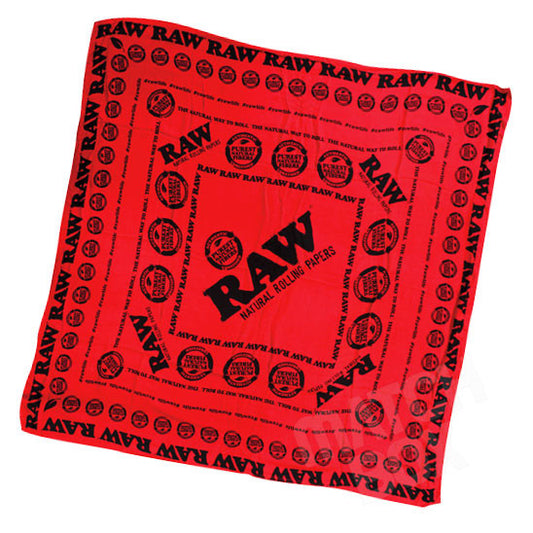 RAW Ultra Soft Vegan Fashion Scarf (Bright Red)