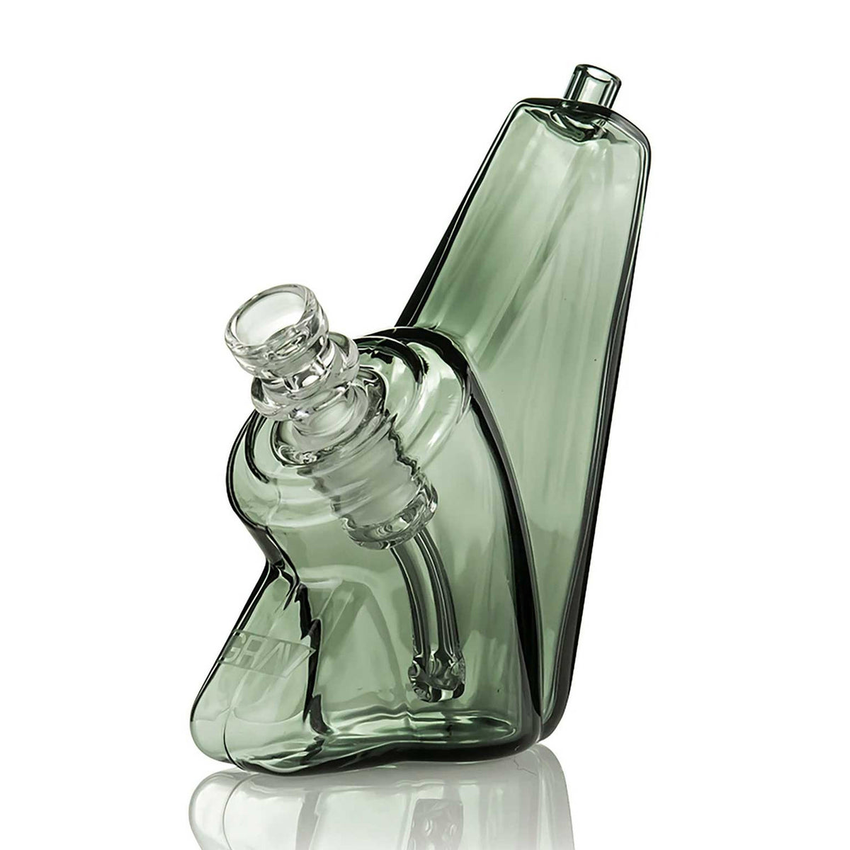 GRAV Wedge Bubbler in Smoke WB.11