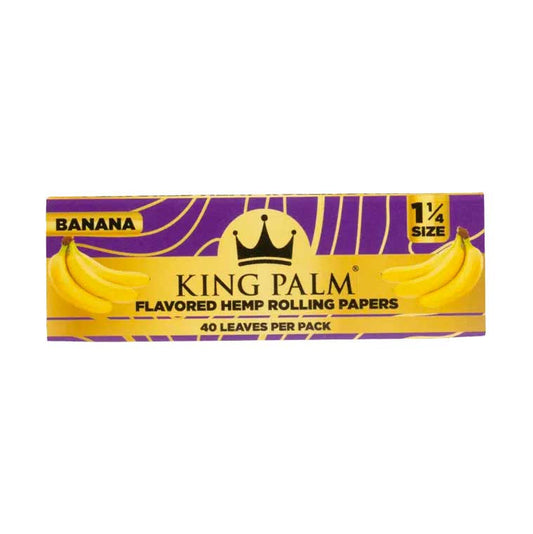 King Palm Hemp Paper Banana 1 1/4 Size