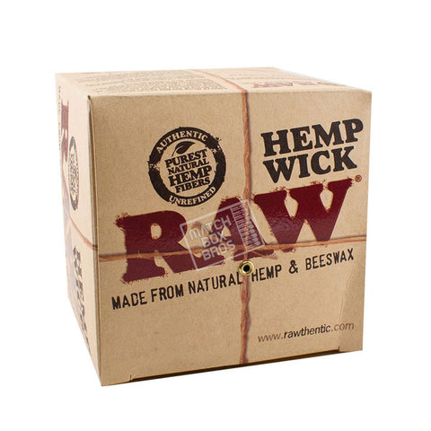 RAW Hemp Wick 100ft