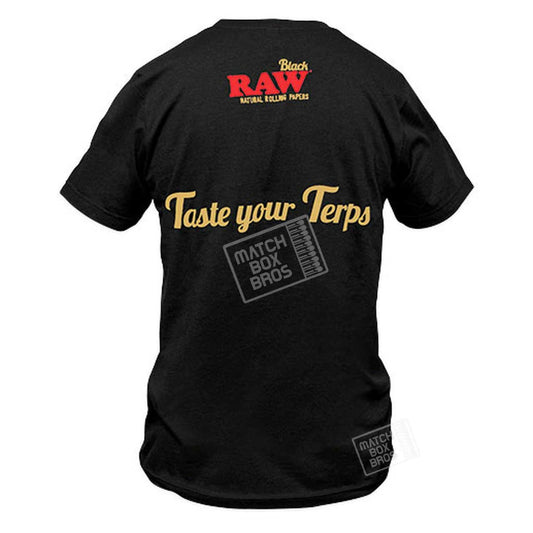 RAW Black Taste Your Terps Tee - Back