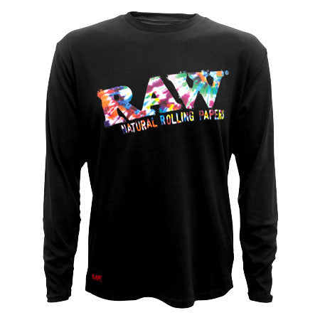 RAW Long Sleeve Crewneck | Tie-Dye