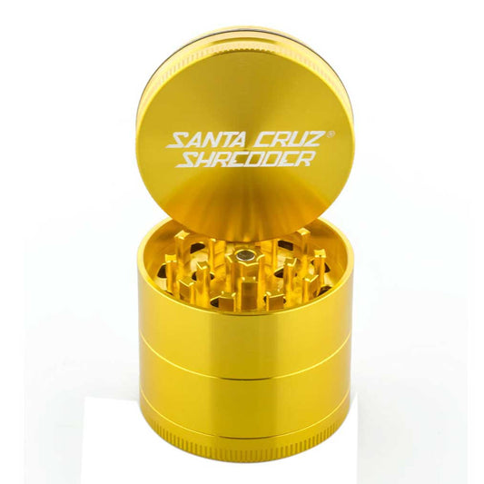 SANTA CRUZ SHREDDER 4PC MEDIUM GRINDER GOLD