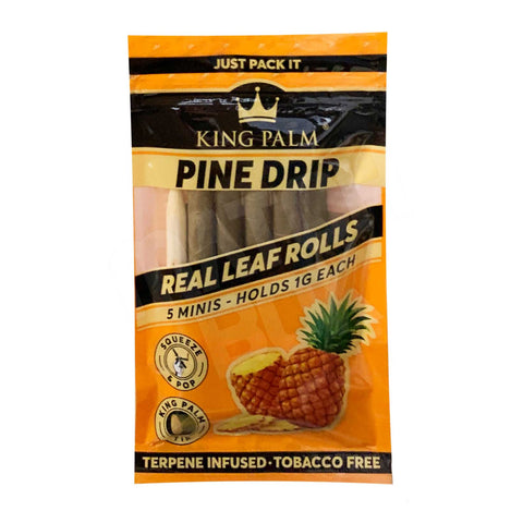 King Palm 5 Mini Rolls - Pine Drip Flavor