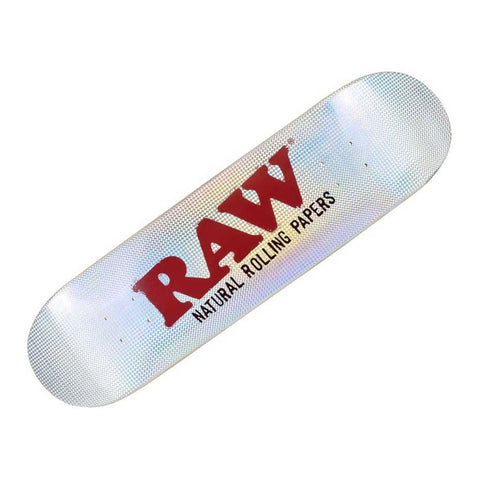 RAW Rainbow Holo-Foil Skateboard Deck
