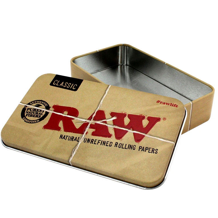 RAW Pop Up Metal Tin