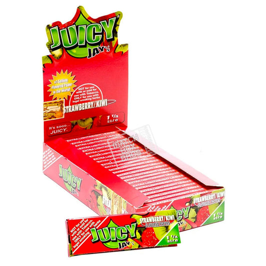 Juicy Jay's 1¼ Strawberry Kiwi Flavoured Paper