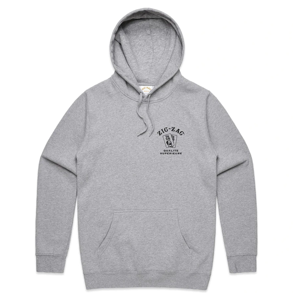 Zig-Zag Qualite Superieure Hoodie Heather Grey