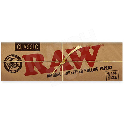 RAW Classic 1¼ Rolling Paper Sealed Box