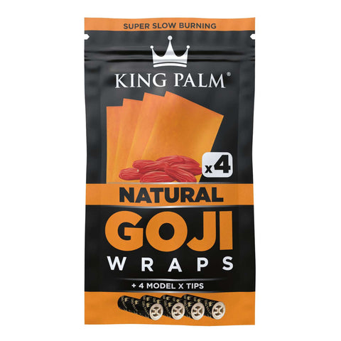 King Palm Goji Blunt Wraps - Natural Flavor