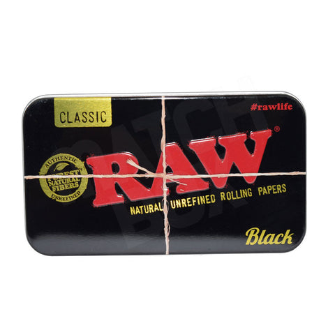 RAW Black Tin Box