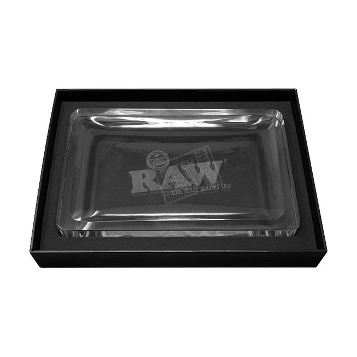 RAW Crystal Glass Rolling Tray 01