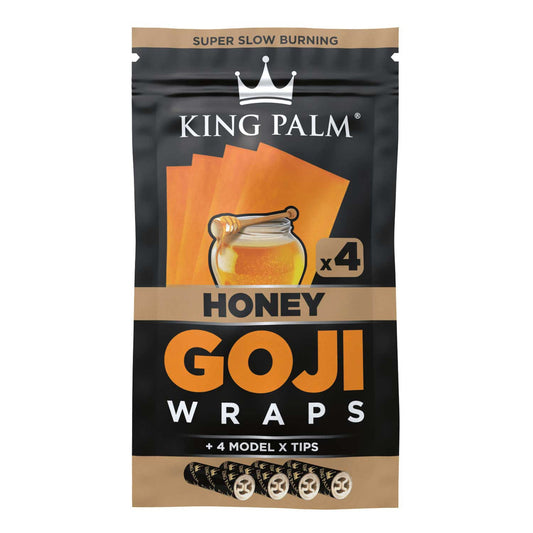 King Palm Goji Blunt Wraps - Honey Flavor