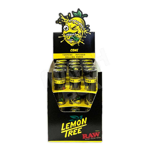RAW x Orchard Lemon Tree Terpene Infused King Size Cones