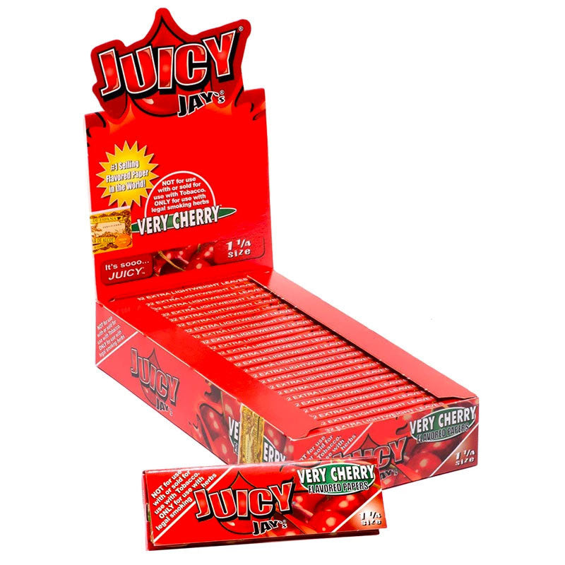 Juicy Jay's 1¼ Very Cherry Flavoured Paper