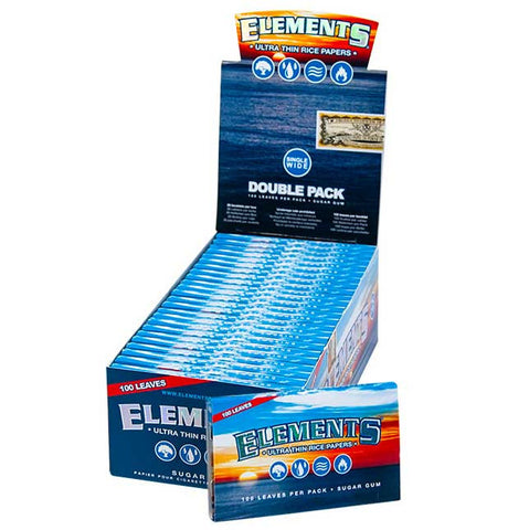 Elements Single Wide Ultra Thin Rice Paper (Double Feed)
