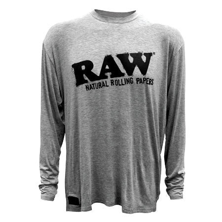 RAW Long Sleeve Crewneck | Grey