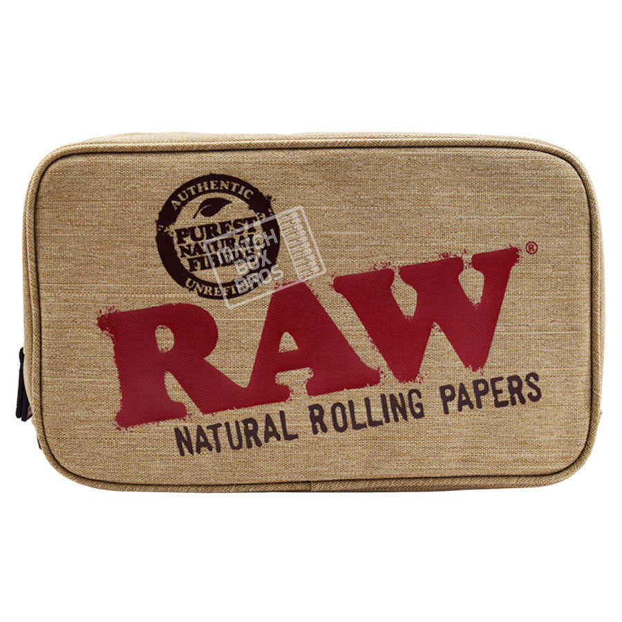 RAW SMELL PROOF SMOKER POUCH LARGE