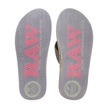 RAW x Rolling Paper Thong Sandals
