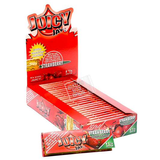 Juicy Jay's 1¼ Strawberry Flavoured Paper