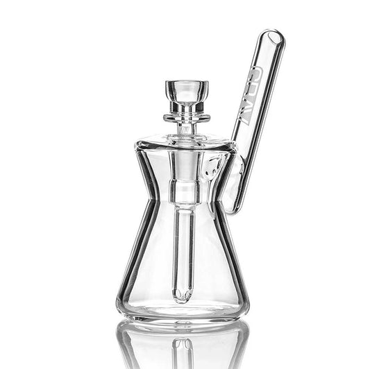 GRAV Hourglass Pocket Bubbler Clear