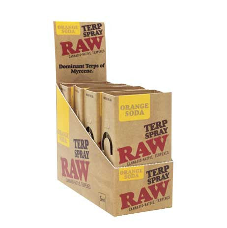 RAW TERP SPRAY ORANGE SODA FULL BOX