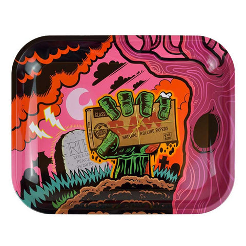 RAW Zombie Large Rolling Tray